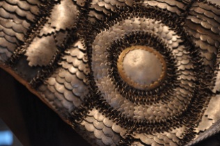 Detail of Indian horse armor