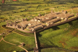 Depiction of the Roman Housestead Fort, about 250 AD