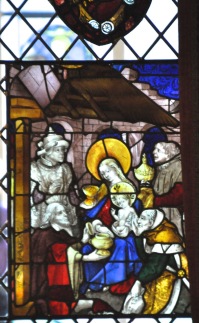 Medieval stained glass from the Burrell Collection